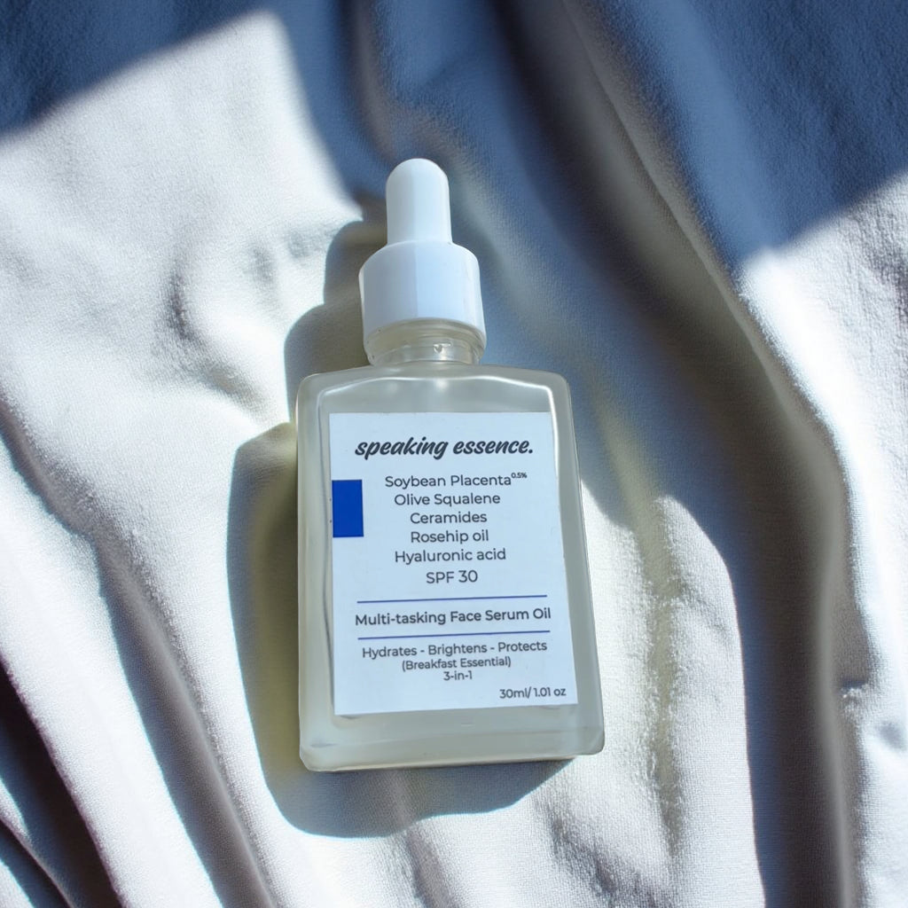 Multi-tasking Face serum Oil (30ml) - For Morning – Speaking Essence